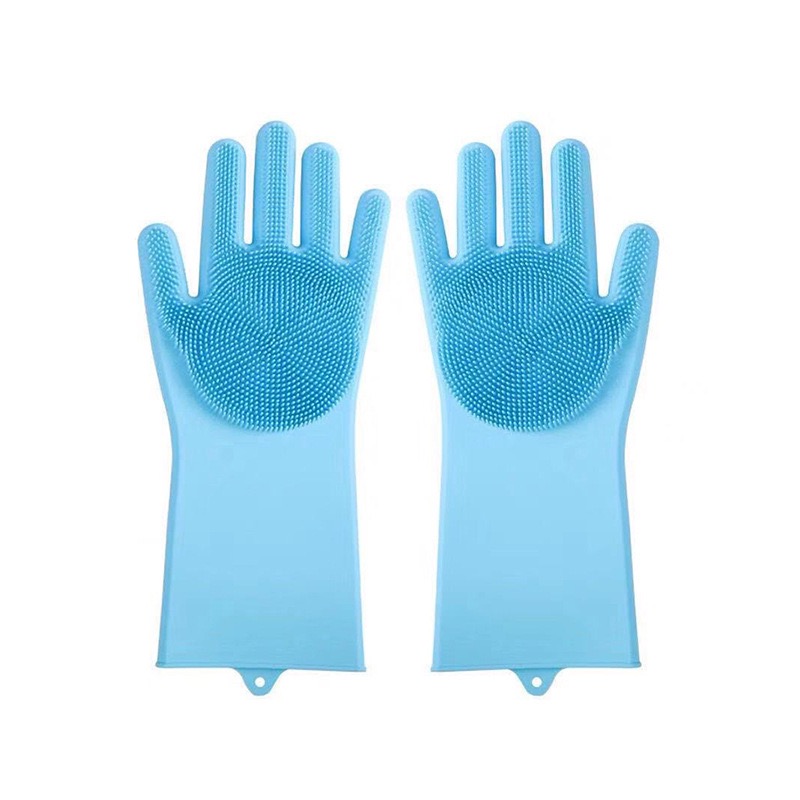 Silicone Pet Bath Gloves